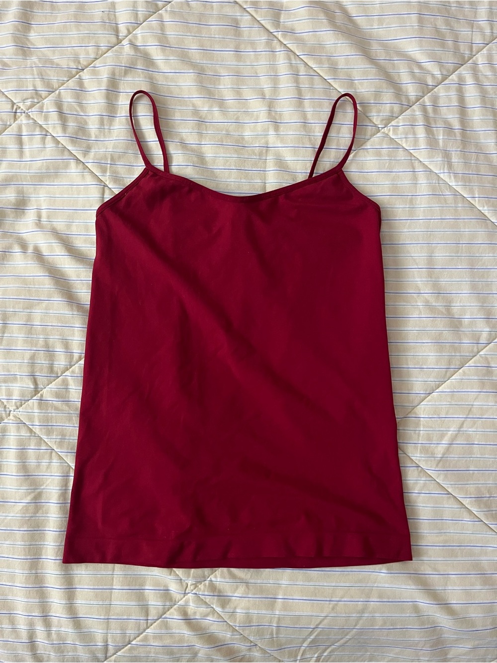Red Spaghetti Strap Camisole